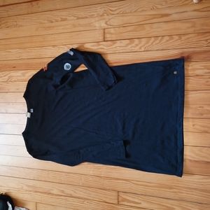 Roxy dress with patch embellishments